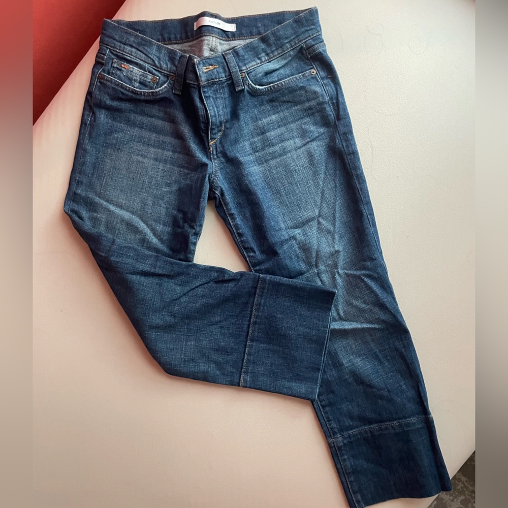Joe’s Jeans Cropped Wide Leg Jeans